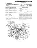 Foot sling for a wheeled chair diagram and image