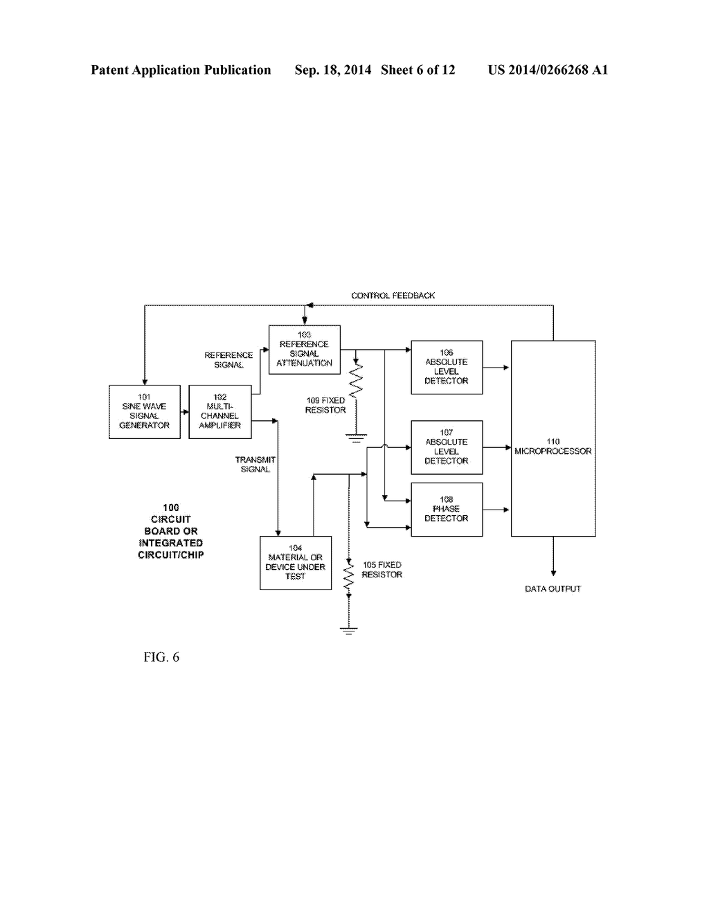 System and Circuit for Self-Adjusting Impedance Measurement - diagram, schematic, and image 07