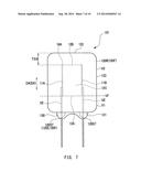 THERMISTOR ELEMENT, TEMPERATURE SENSOR, AND METHOD FOR MANUFACTURING THE     THERMISTOR ELEMENT diagram and image