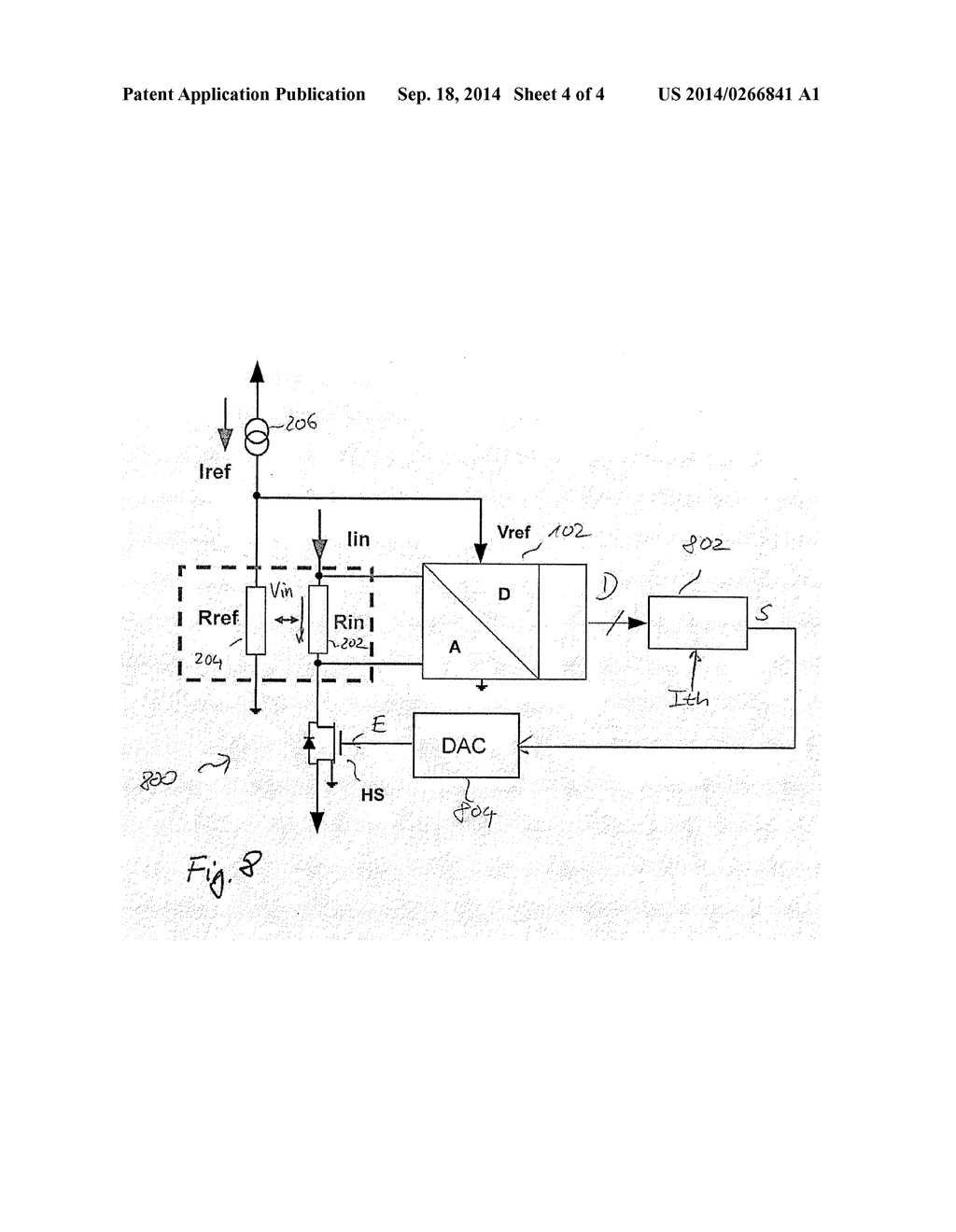 CIRCUIT ARRANGEMENT AND METHOD FOR OPERATING AN ANALOG-TO-DIGITAL     CONVERTER - diagram, schematic, and image 05