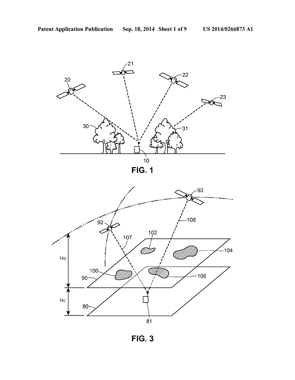 ACCOUNTING FOR ATMOSPHERIC AND TERRESTRIAL OBSTACLES IN GEOGRAPHIC     POSITIONING - diagram, schematic, and image 02