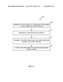 SYSTEM AND METHOD FOR VIRTUAL USER INTERFACE CONTROLS IN MULTI-DISPLAY     CONFIGURATIONS diagram and image