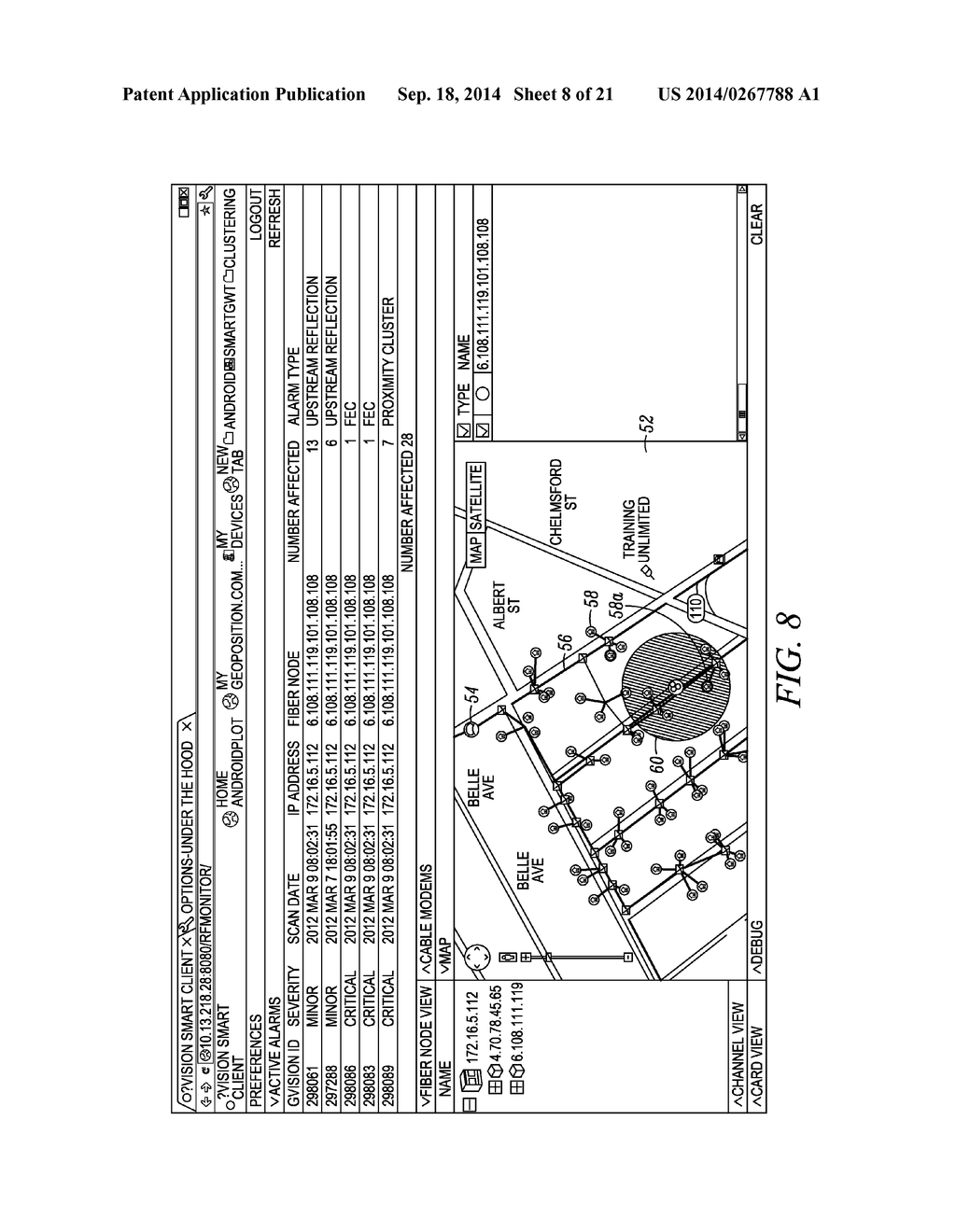 METHOD FOR IDENTIFYING AND PRIORITIZING FAULT LOCATION IN A CABLE PLANT - diagram, schematic, and image 09