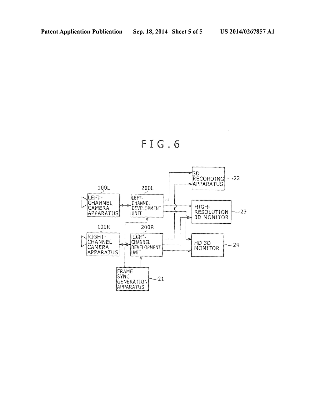 CAMERA SYSTEM, VIDEO PROCESSING APPARATUS, AND CAMERA APPARATUS - diagram, schematic, and image 06