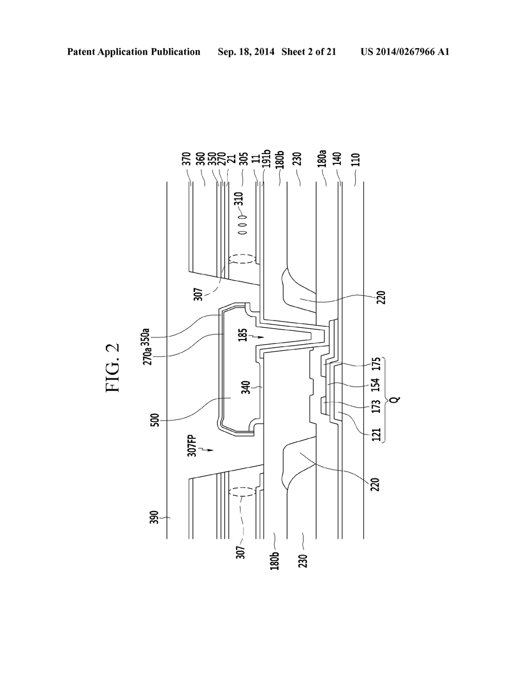 LIQUID CRYSTAL DISPLAY AND METHOD OF MANUFACTURING THE SAME - diagram, schematic, and image 03