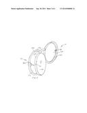 EYEGLASSES WITH ROTATIONALLY SECURED CIRCULAR LENSES, LENS JIG AND METHOD     OF JIG USE diagram and image