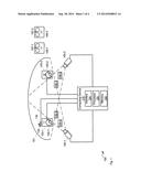 IMMERSIVE ENVIRONMENT SYSTEM HAVING MARKED CONTACT LENSES COORDINATED WITH     VIEWING STATIONS diagram and image