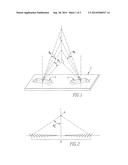 OPTICALLY VARIABLE DEVICE EXHIBITING NON-DIFFRACTIVE THREE-DIMENSIONAL     OPTICAL EFFECT diagram and image