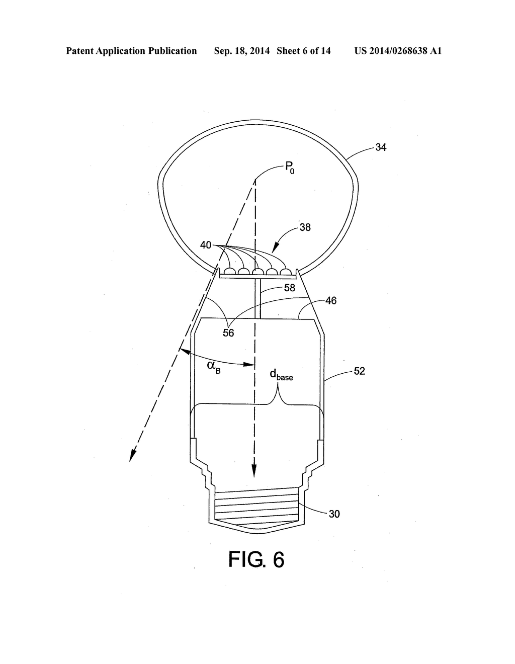 LED LAMP WITH UNIFORM OMNIDIRECTIONAL LIGHT INTENSITY OUTPUT - diagram, schematic, and image 07