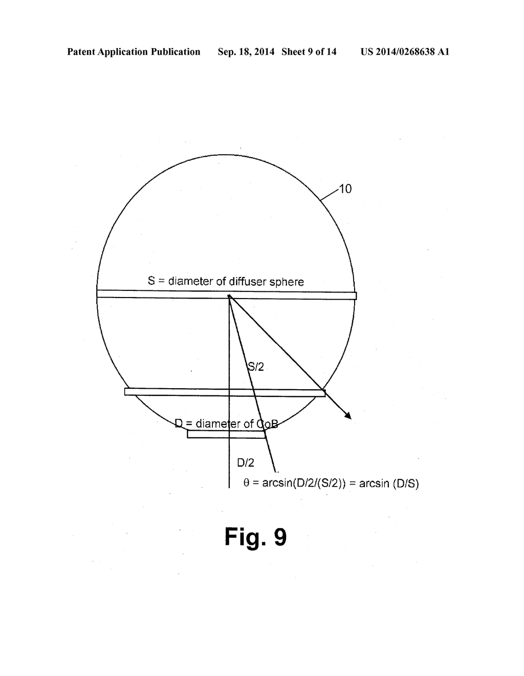 LED LAMP WITH UNIFORM OMNIDIRECTIONAL LIGHT INTENSITY OUTPUT - diagram, schematic, and image 10