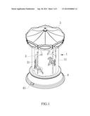 ROTATIONAL GAME DECORATIVE DEVICE diagram and image