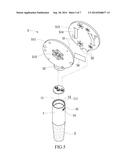 BLINKING WINE BOTTLE STOPPER diagram and image