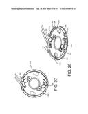 DEVICE FOR SECURING A SOURCE OF LED LIGHT TO A HEAT SINK SURFACE diagram and image