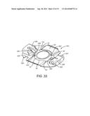 DEVICE FOR SECURING A SOURCE OF LED LIGHT TO A HEAT SINK SURFACE diagram and image