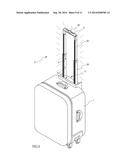 HANDLE ASSEMBLY FOR A LUGGAGE diagram and image