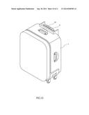 HANDLE ASSEMBLY FOR A LUGGAGE diagram and image