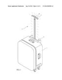 HANDLE ASSEMBLY FOR A LUGGAGE diagram and image