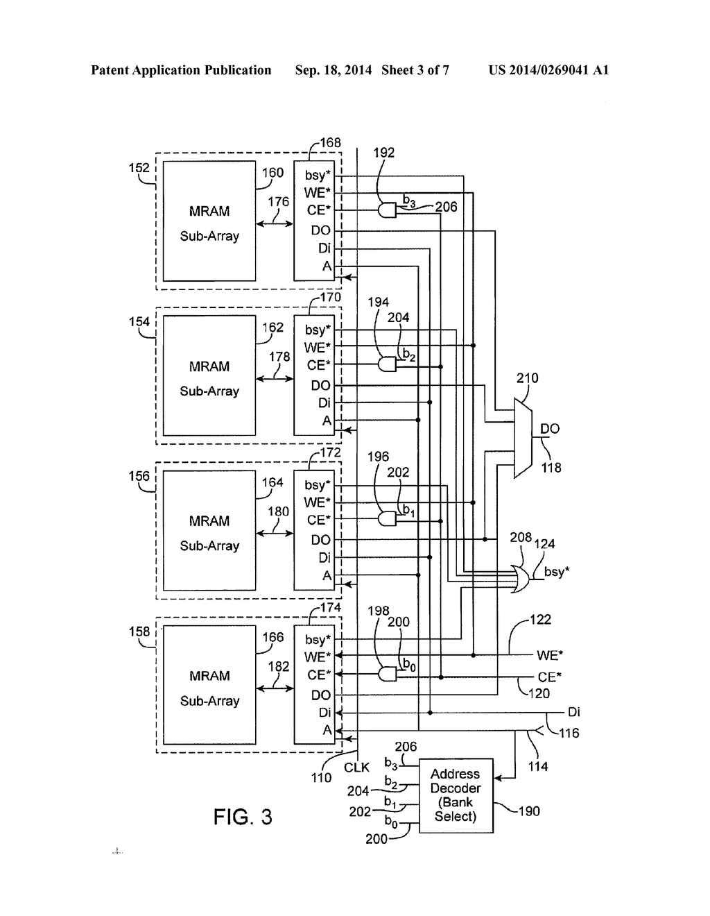 EMULATION OF STATIC RANDOM ACCESS MEMORY (SRAM) BY MAGNETIC RANDOM ACCESS     MEMORY (MRAM) - diagram, schematic, and image 04