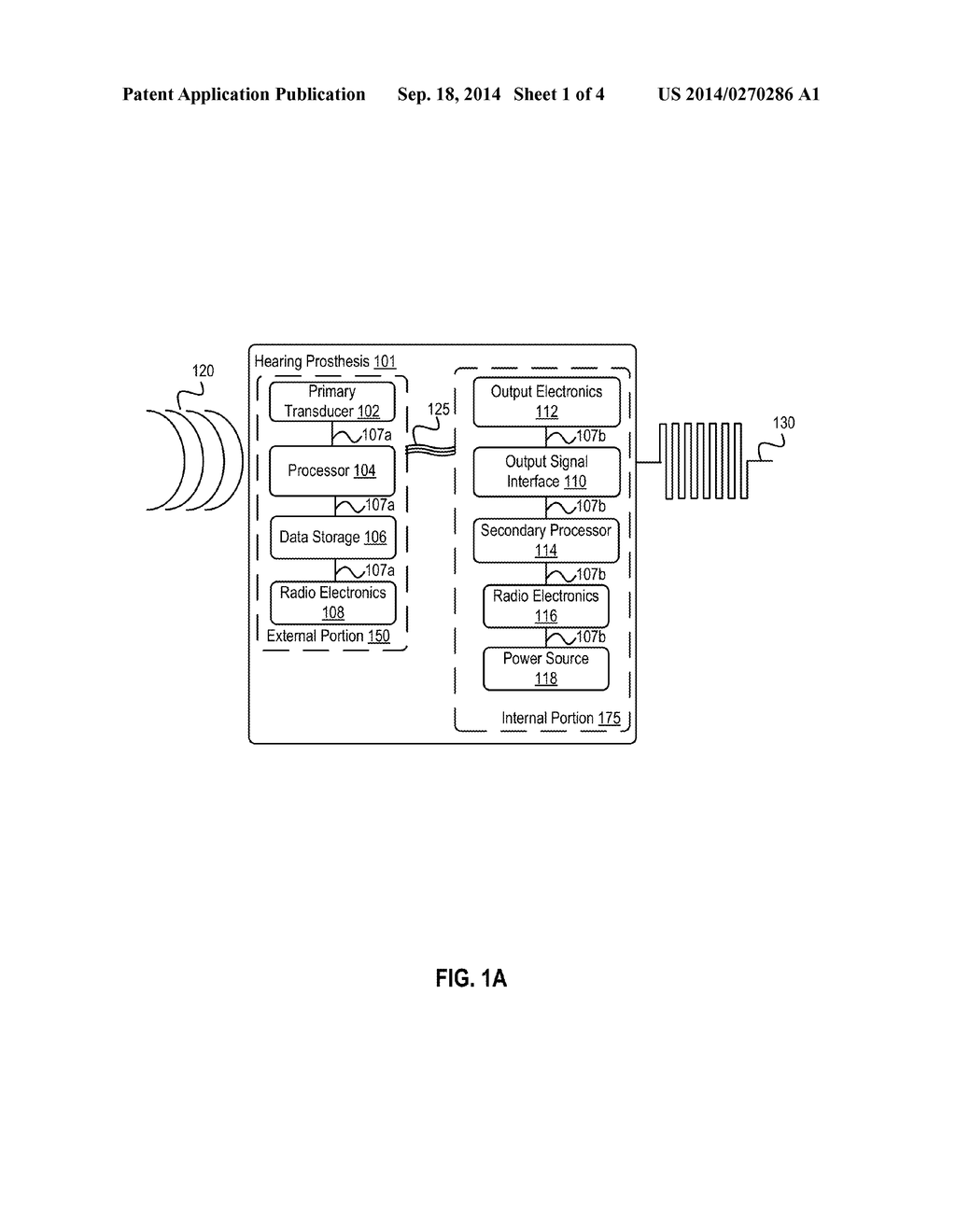 Reduced Power Usage for a Hearing Prosthesis Having Transcutaneous Power     and Data Transfer - diagram, schematic, and image 02