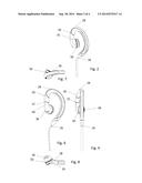 BEHIND THE EAR EARPHONE diagram and image