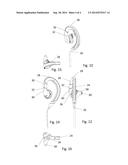 BEHIND THE EAR EARPHONE diagram and image