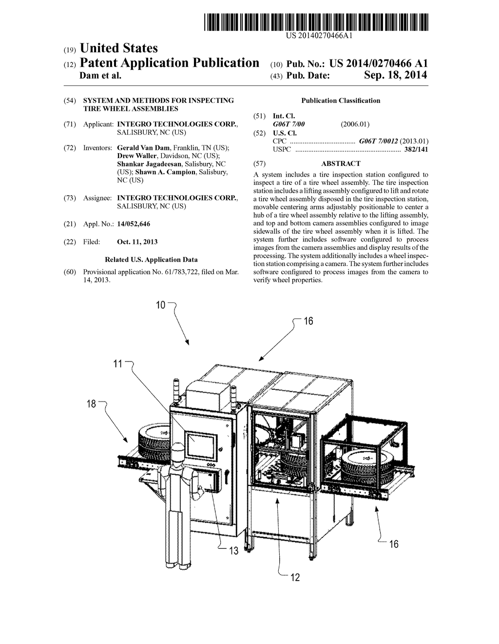 SYSTEM AND METHODS FOR INSPECTING TIRE WHEEL ASSEMBLIES - diagram, schematic, and image 01