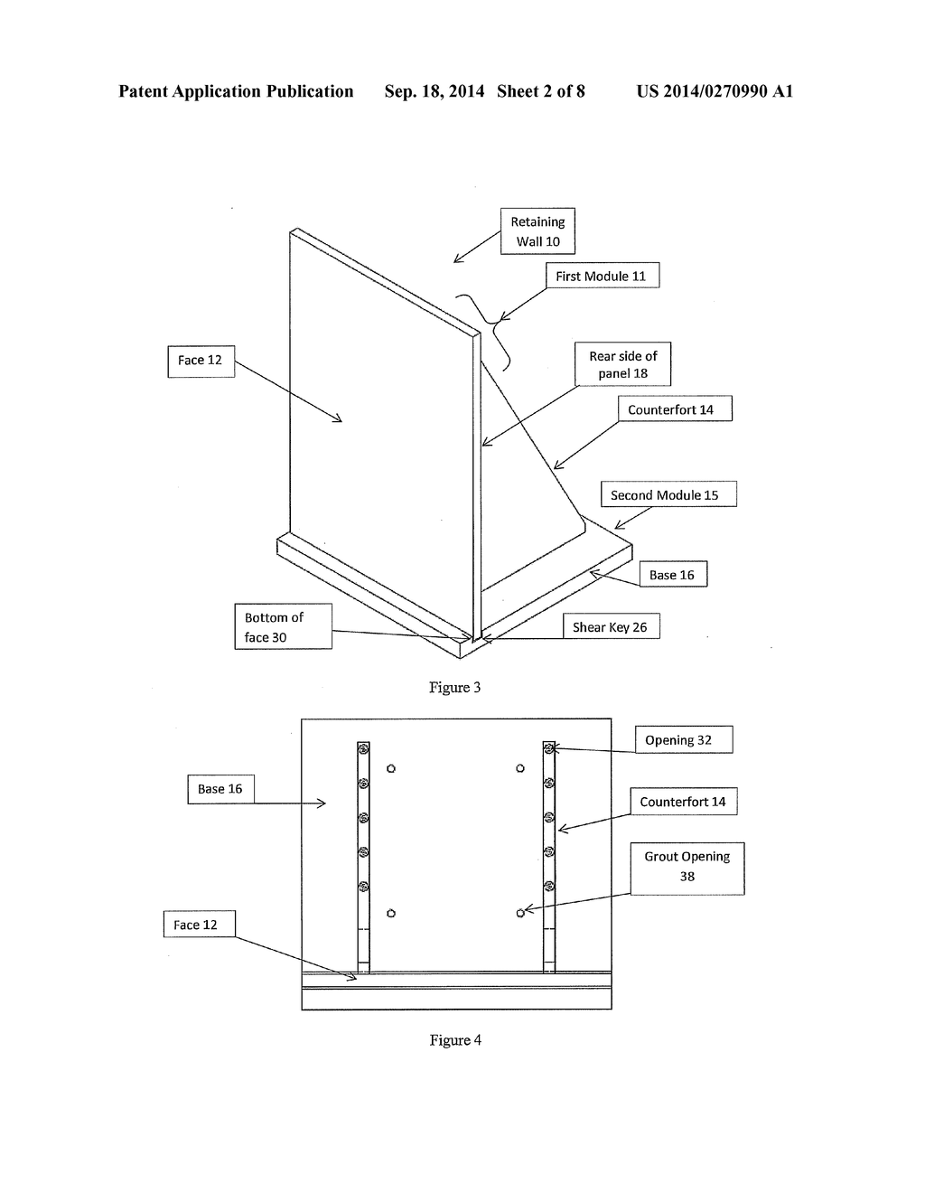 PRECAST CONCRETE RETAINING WALL - diagram, schematic, and image 03