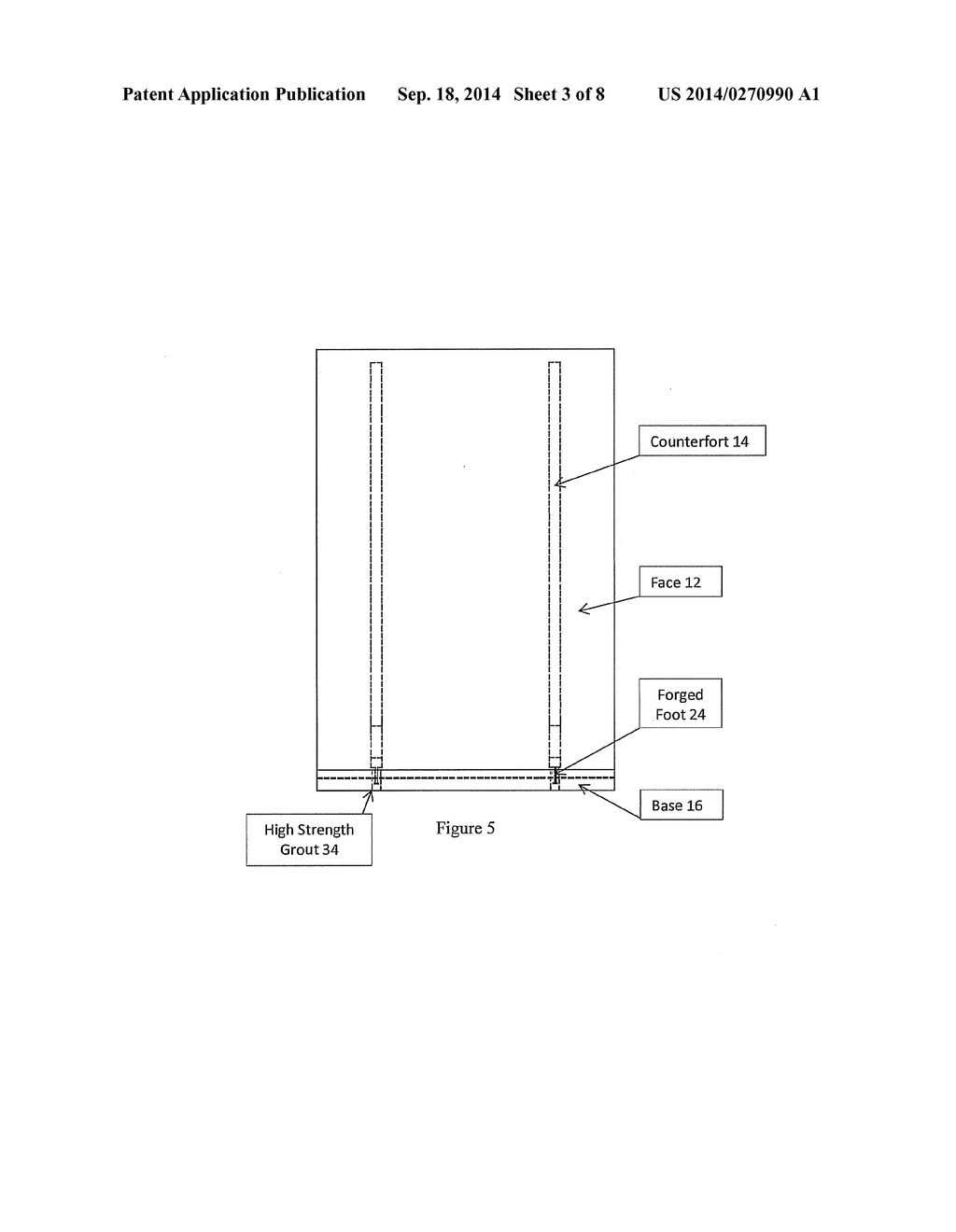 PRECAST CONCRETE RETAINING WALL - diagram, schematic, and image 04