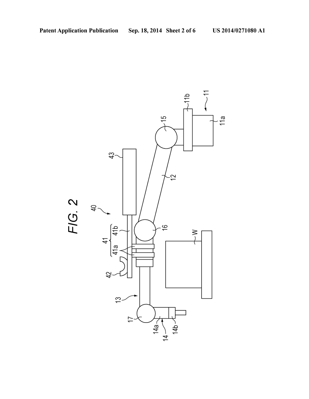 ROBOT SYSTEM, CRANE TOOL, AND CONVEYANCE METHOD - diagram, schematic, and image 03