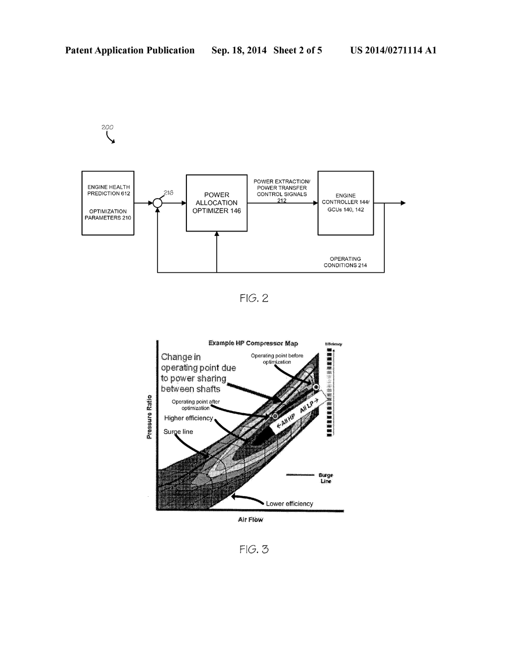 Engine Health Monitoring and Power Allocation Control for a Turbine Engine     Using Electric Generators - diagram, schematic, and image 03