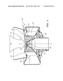 LOW POWER AND LOW NOISE FAN-SCROLL WITH MULTIPLE SPLIT INCOMING     AIR-STREAMS diagram and image