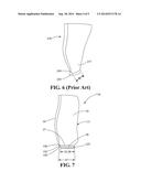 Fan Blades for Gas Turbine Engines with Reduced Stress Concentration at     Leading Edge diagram and image