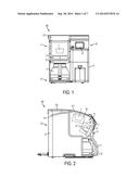 BEVERAGE FORMING STATION DOOR FOR BEVERAGE MACHINE diagram and image