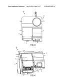 BEVERAGE FORMING STATION DOOR FOR BEVERAGE MACHINE diagram and image