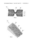 NONWOVEN SUBSTRATES HAVING FIBRILS diagram and image