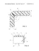 COMPOSITE SANDWICH PANELS AND METHOD OF FORMING ROUND CORNERS IN COMPOSITE     SANDWICH PANELS diagram and image