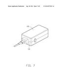 POWER JACK WITH A MOVABLE SOCKET COVER diagram and image