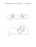 LIFT PLATE FOR WAKEBOARD BINDINGS diagram and image