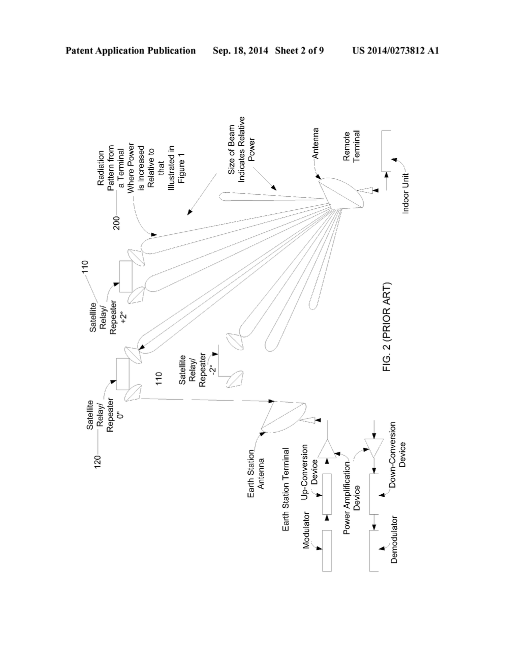 Method for the Control of a Wireless Communications Link for Mitigating     Adjacent Satellite Interference - diagram, schematic, and image 03