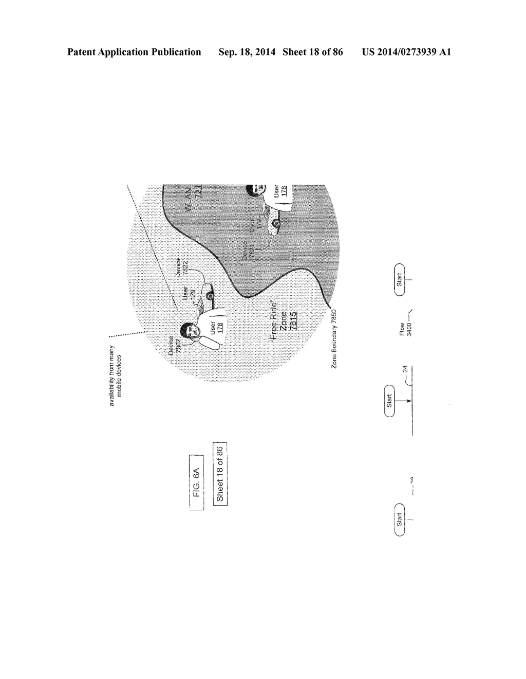 PROTOCOLS FOR FACILITATING BROADER ACCESS IN WIRELESS COMMUNICATIONS BY     CONDITIONALLY AUTHORIZING A CHARGE TO AN ACCOUNT OF A THIRD PARTY - diagram, schematic, and image 19