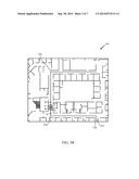 Positioning based on signals injected into concealed infrastructure diagram and image