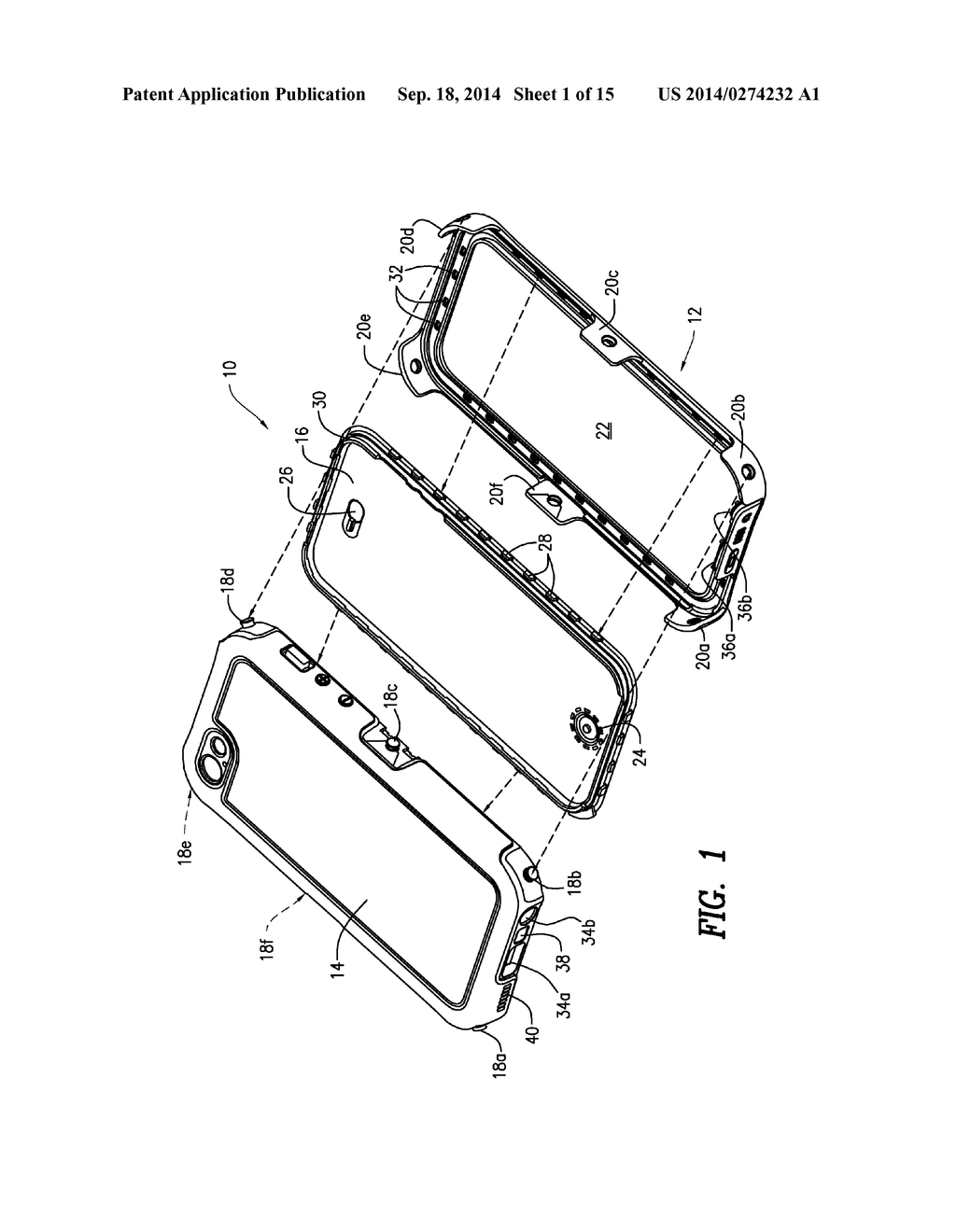 WATERPROOF MOBILE DEVICE CASE - diagram, schematic, and image 02