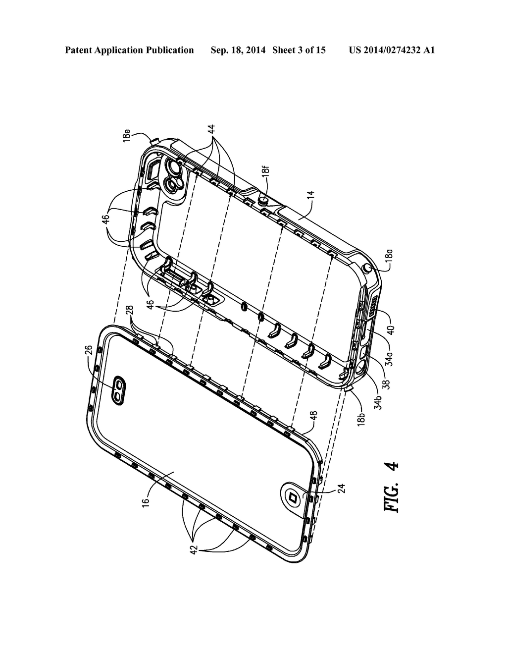 WATERPROOF MOBILE DEVICE CASE - diagram, schematic, and image 04