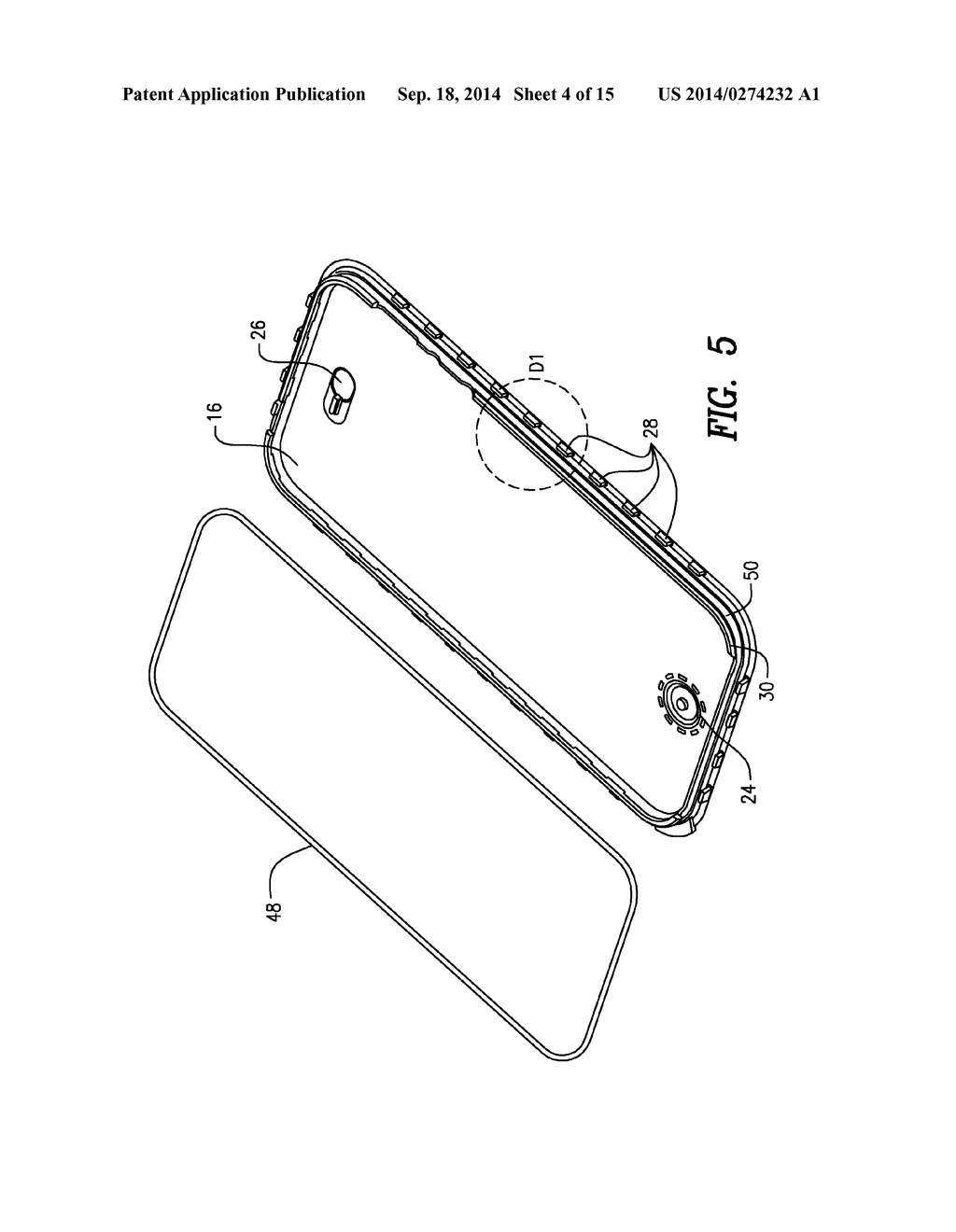 WATERPROOF MOBILE DEVICE CASE - diagram, schematic, and image 05