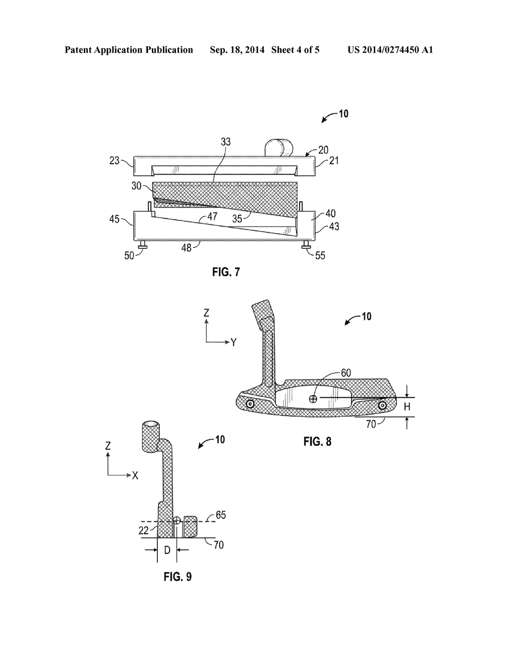 MULTIPLE MATERIAL PUTTER - diagram, schematic, and image 05