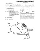 GOLF CLUB WITH COEFFICIENT OF RESTITUTION FEATURE diagram and image