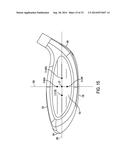 GOLF CLUB WITH COEFFICIENT OF RESTITUTION FEATURE diagram and image