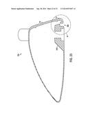 GOLF CLUB WITH COEFFICIENT OF RESTITUTION FEATURE diagram and image