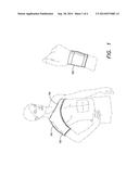 Spiral passing system and method for training football passers to make     perfect spiral passes diagram and image