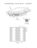 V-RIBBED BELT WITH SPACED RIB FLANK REINFORCEMENT diagram and image